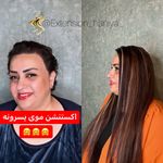 تصویر 1 اکستنشن مو هانیا