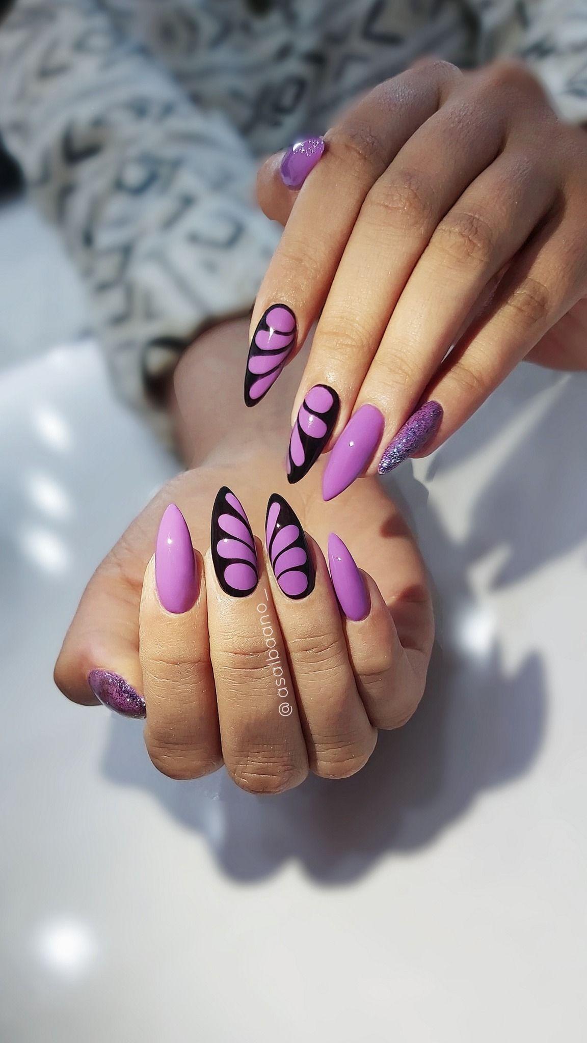 ناخن کاری عسل بانو