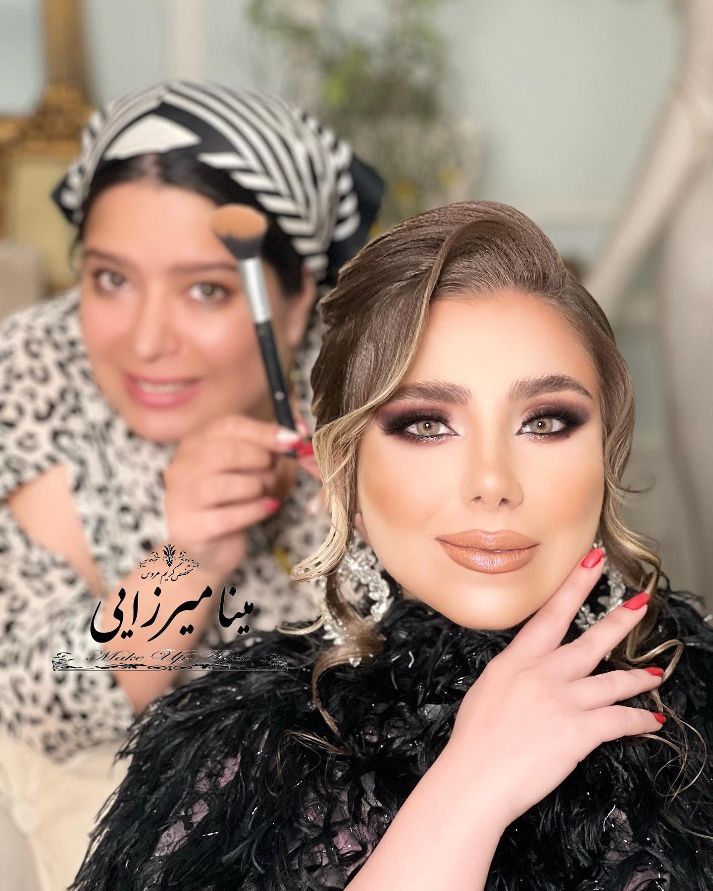 آرایشگاه مینا میرزایی
