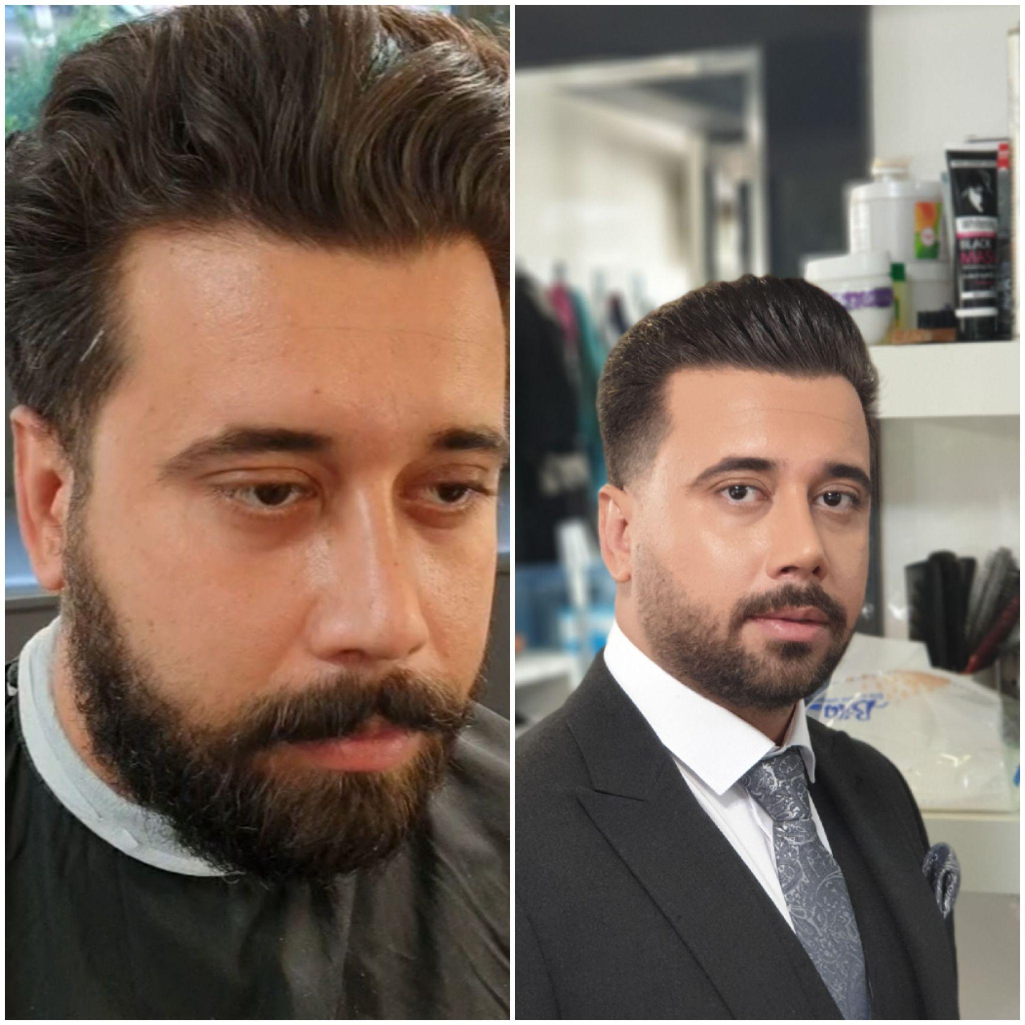 آرایشگاه داماد حامد