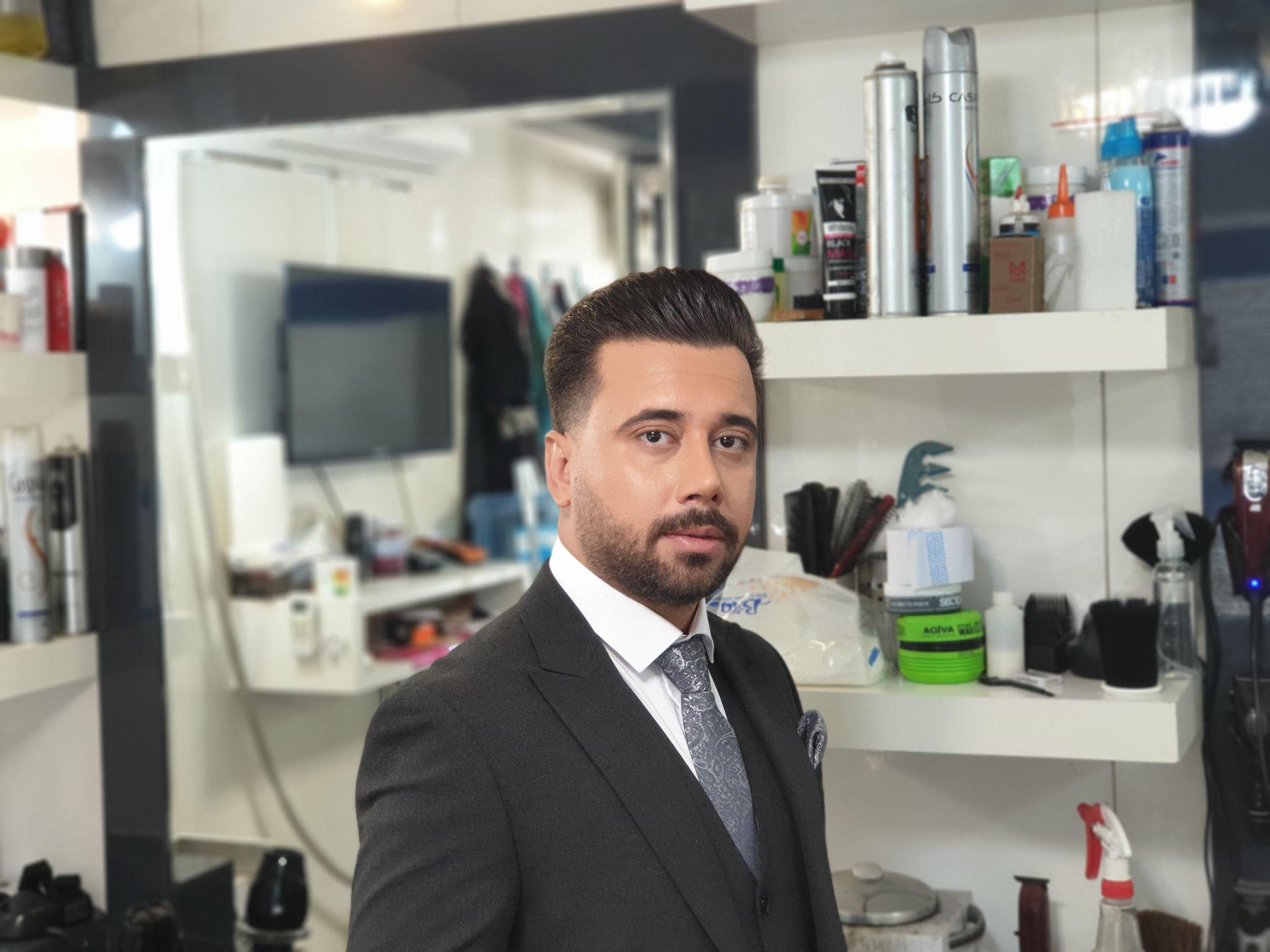 آرایشگاه داماد حامد