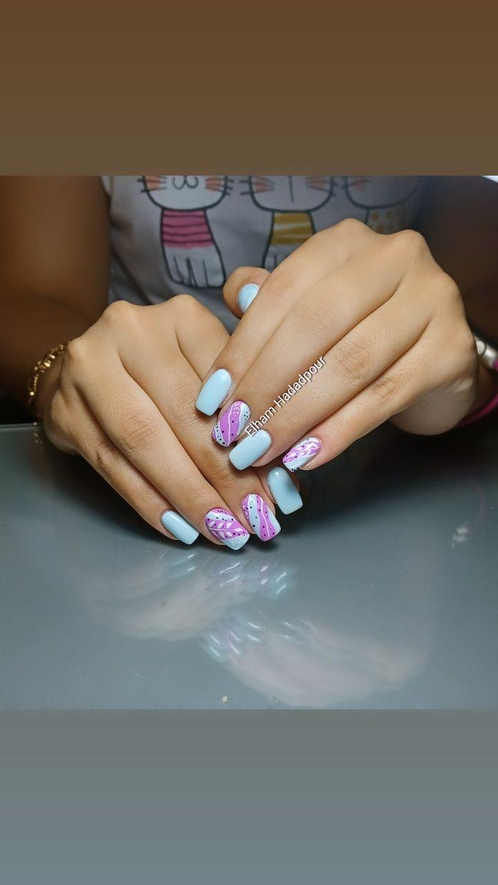 مرکز تخصصی ناخن و رنگ و مش الهام حدادپور