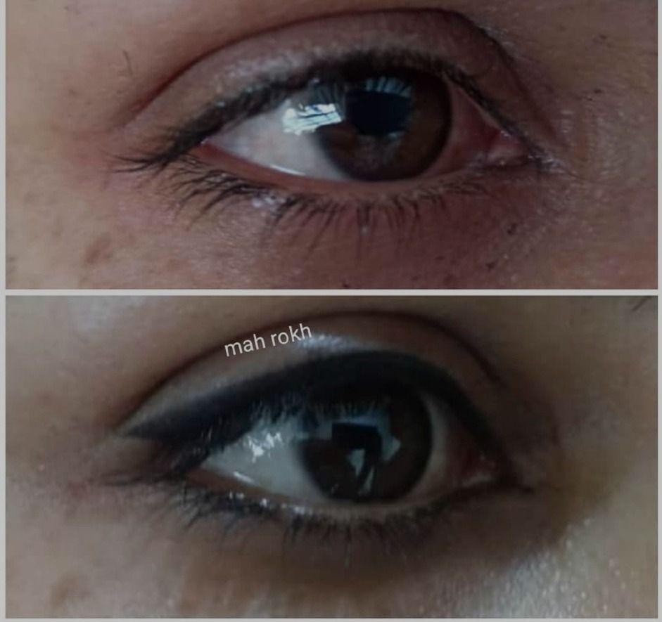 مدل اکستنشن مژه و فیبروز ابرو  انواع تتو