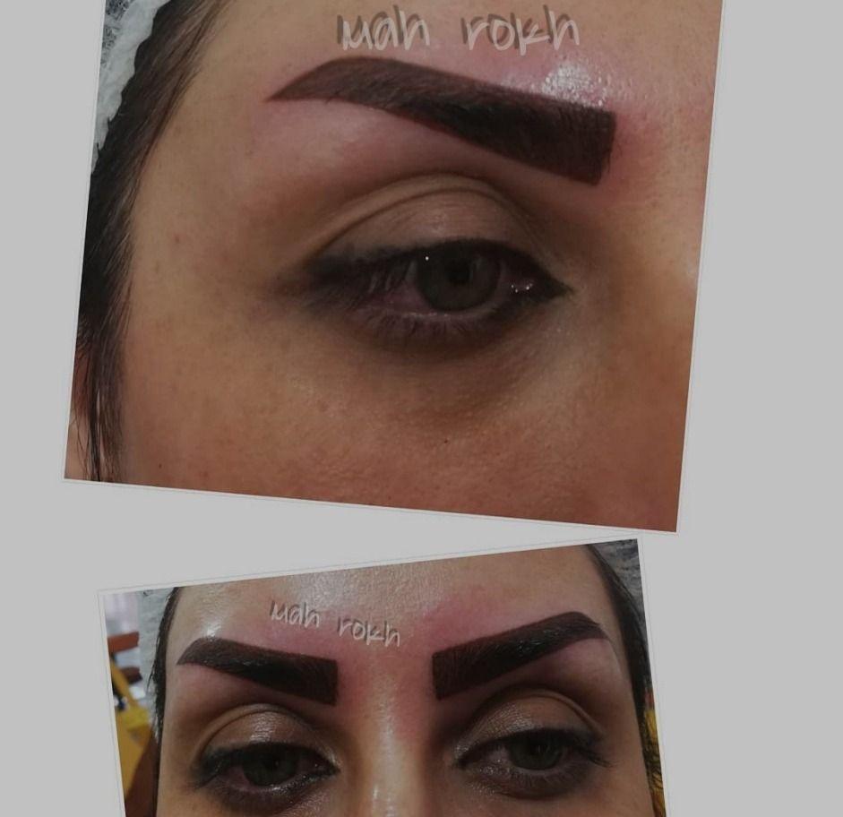 مدل اکستنشن مژه و فیبروز ابرو  انواع تتو