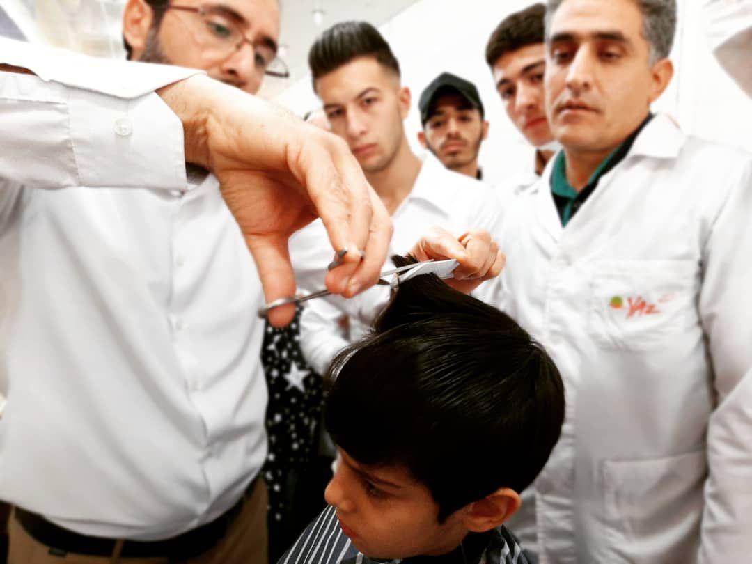 آموزشگاه آرایشگری مردانه کاسپین