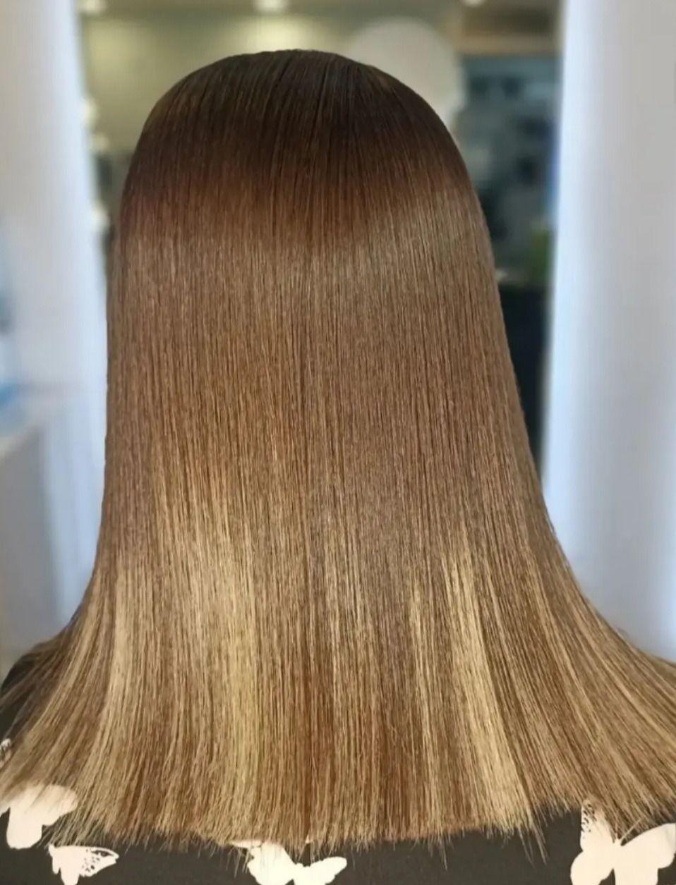 کراتین و رنگ ولایت و فیشال