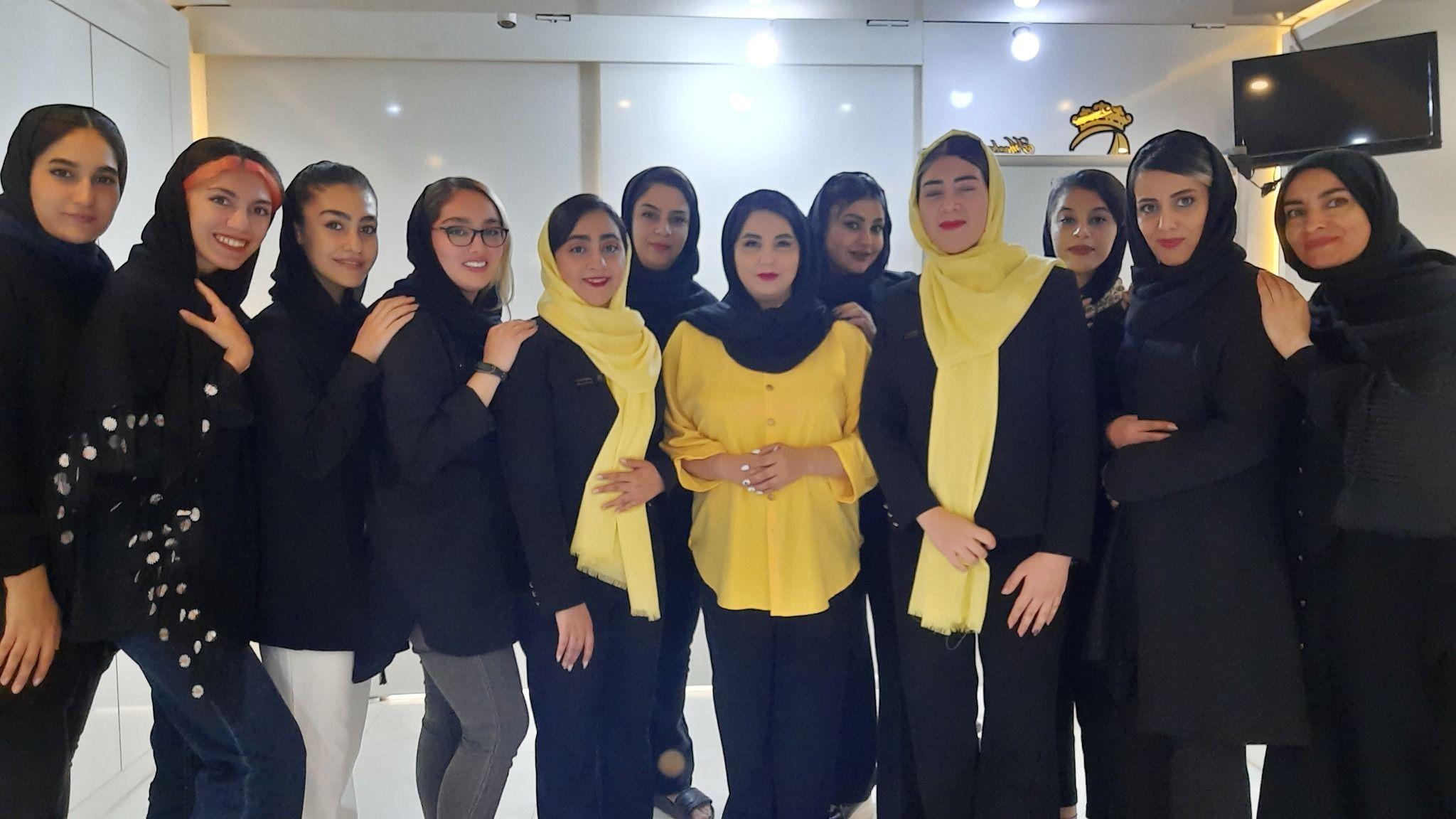 آموزش بافت مو محدثه حسینی