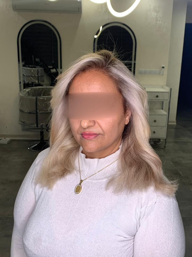 سالن تخصصی رنگ مو نگاریسا