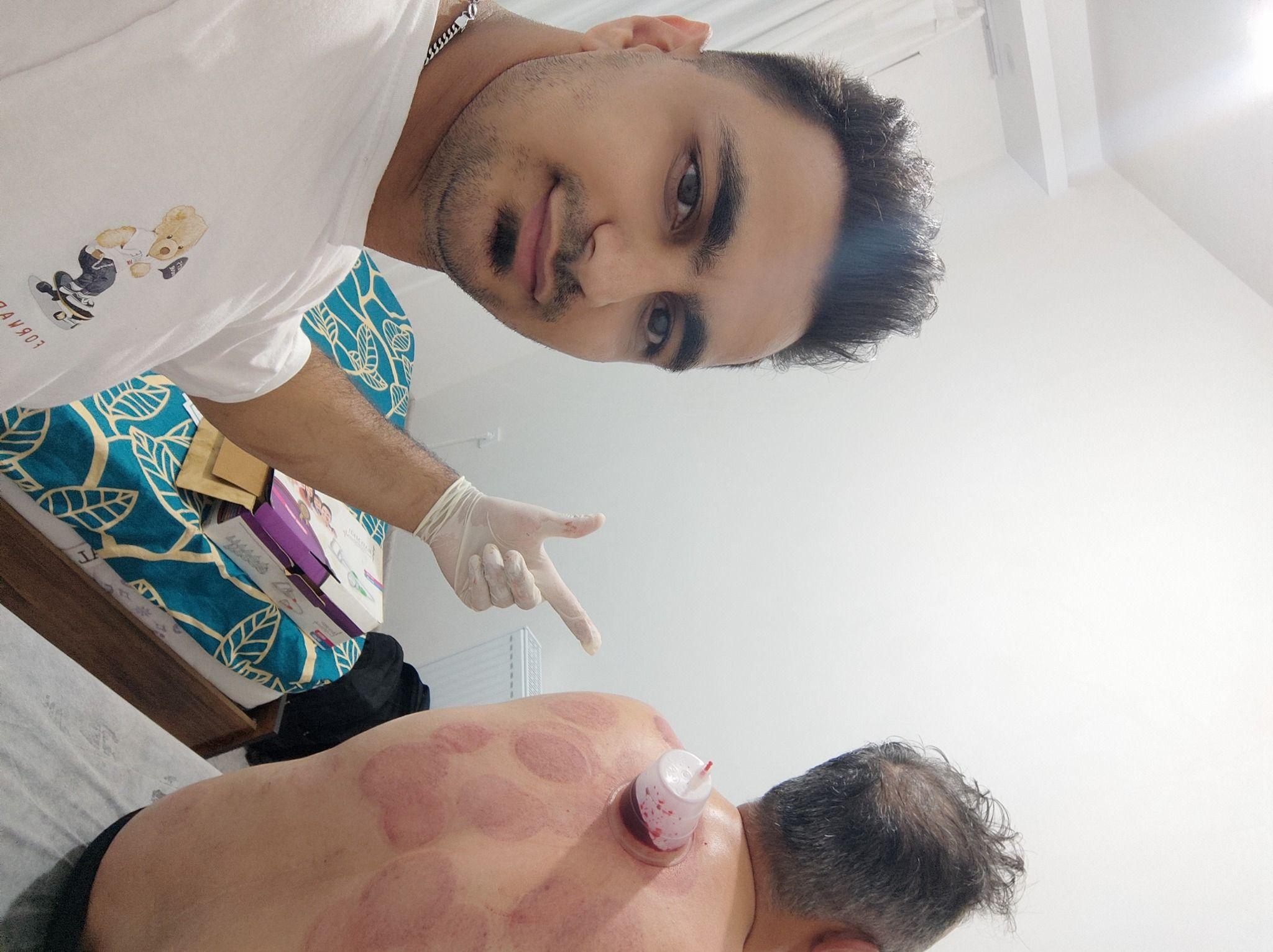 ماساژ در منزل پرند