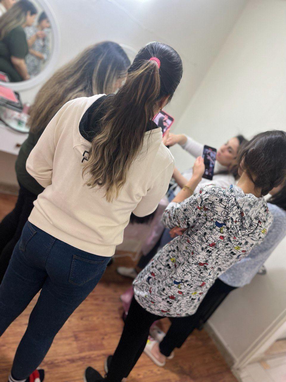 آموزش لاین تخصصی کراتین و رنگ و لایت