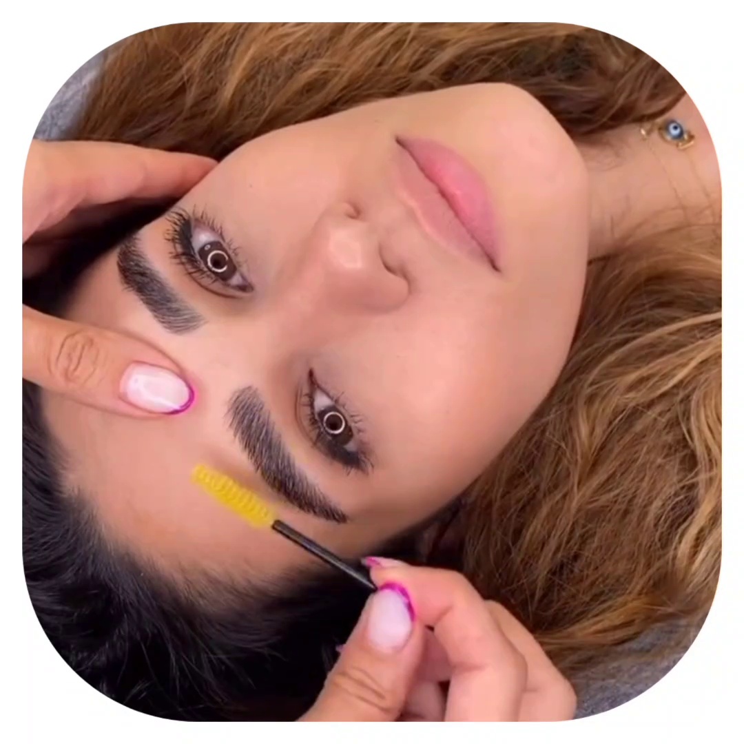 ابرو فیبرز میکروبیدینگ هاشور