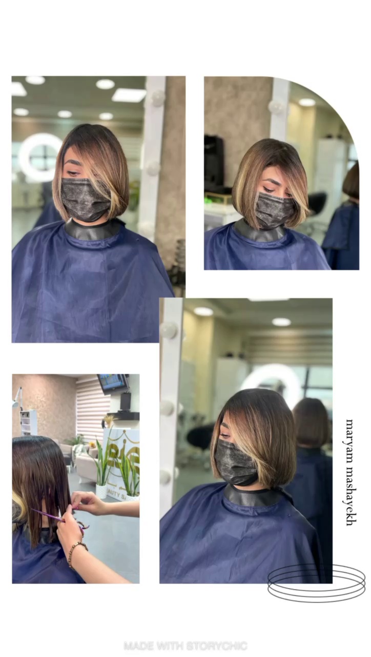 خدمات بافت مو آموزش وکوتاهی و بافت مو