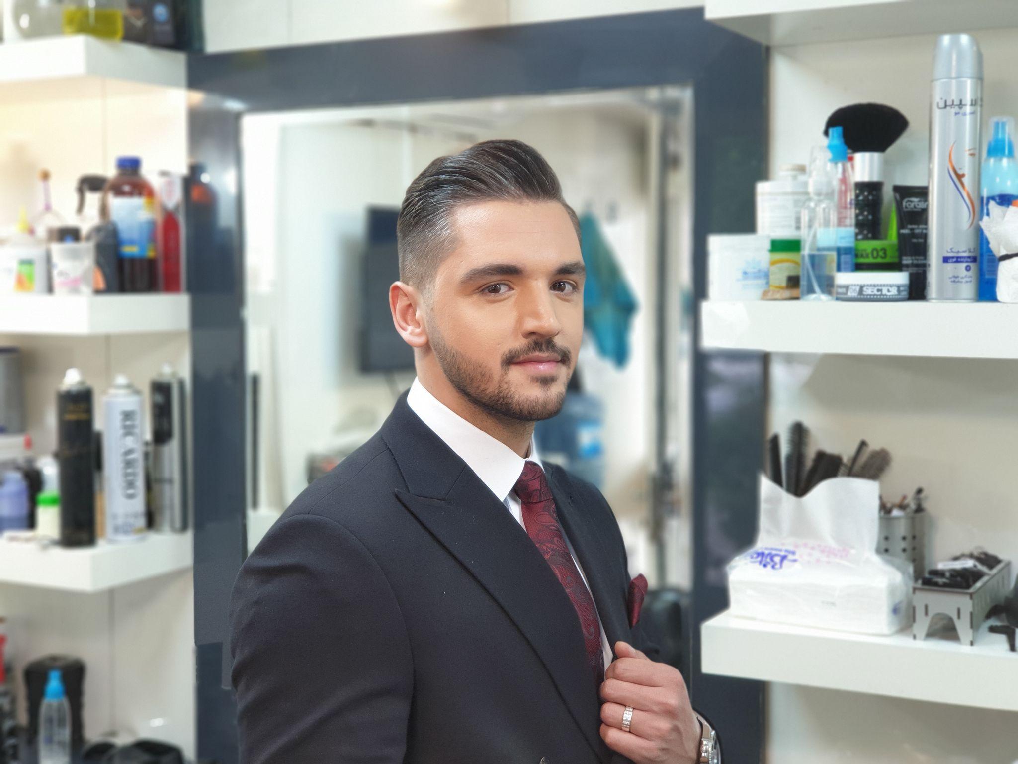 آرایشگاه داماد حامد